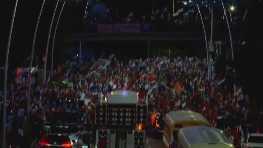 Concentración en la Cinta Costera