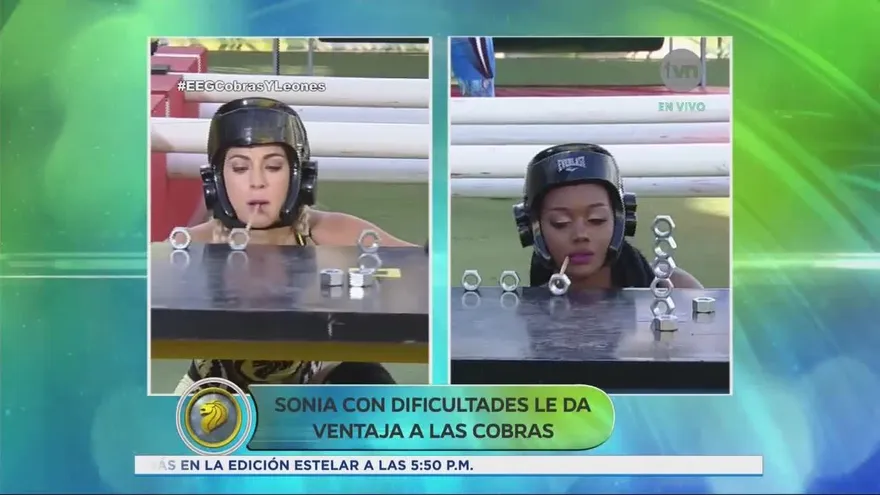 ¡Los leones se vieron bien en circuito de guerra, con todo y la lesión de Sonia!