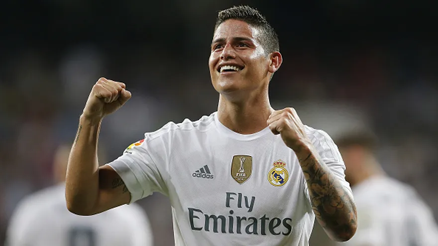 James Rodríguez logró anotar dos golazos