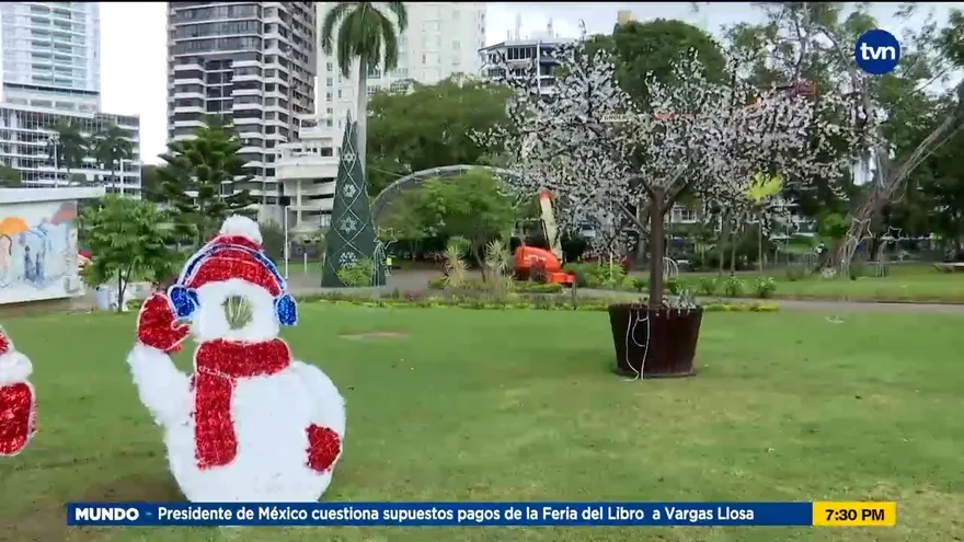 Espíritu de la Navidad comienza a sentirse en la capital