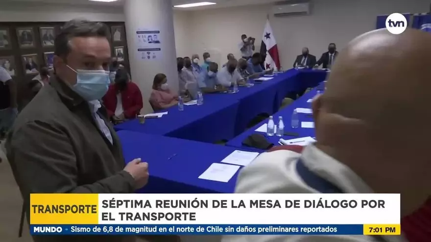 Séptima reunión de la mesa de diálogo por el transporte
