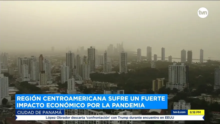 Región centroamericana sufre un fuerte impacto económico por la pandemia