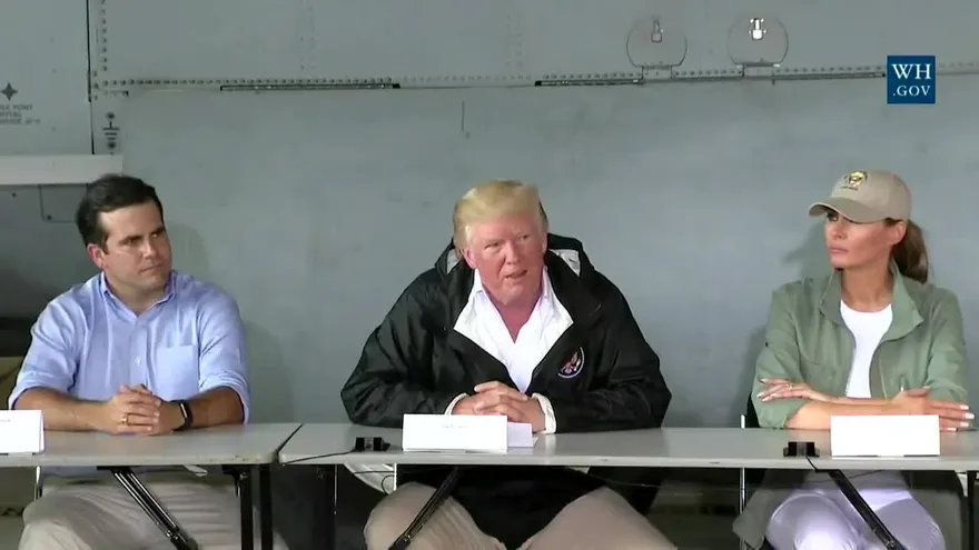 Donald Trump: Puerto Rico no sufre 'una catástrofe real' como la de Katrina