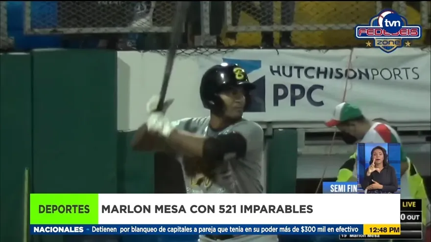 Los numeritos de Marlon Mesa en el béisbol nacional