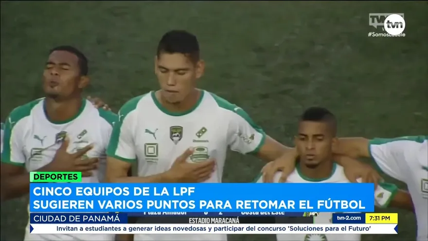 Cinco equipos de la LPF sugieren varios puntos para retomar el fútbol