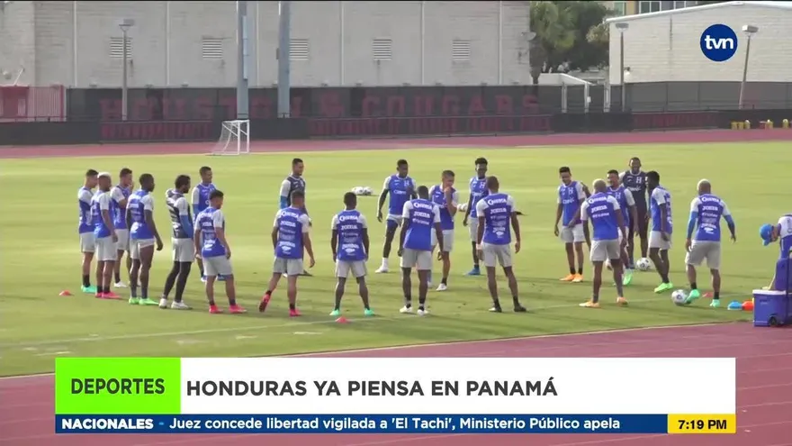 Honduras prepara su partido para sumar ante Panamá en la Copa Oro