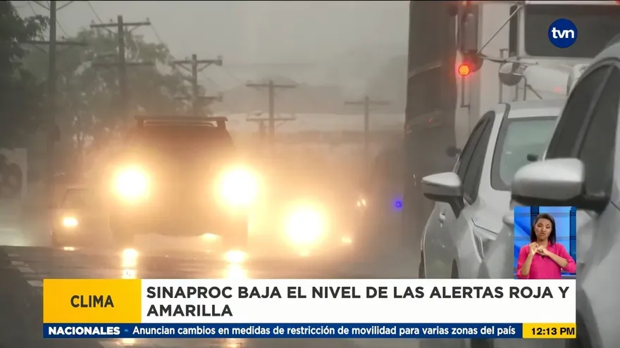 Baja el nivel de alerta por el mal tiempo