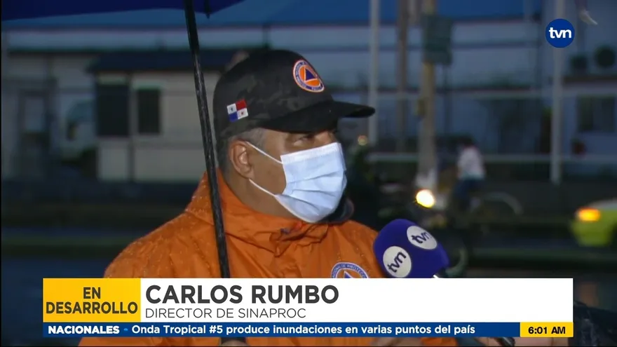 Afectaciones por la onda tropical #5