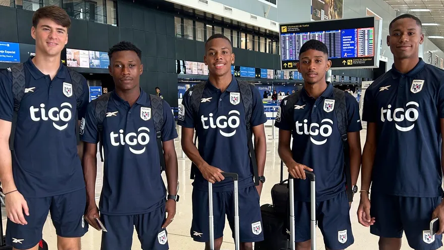 Selección de Panamá Sub 20 rumbo a Cali