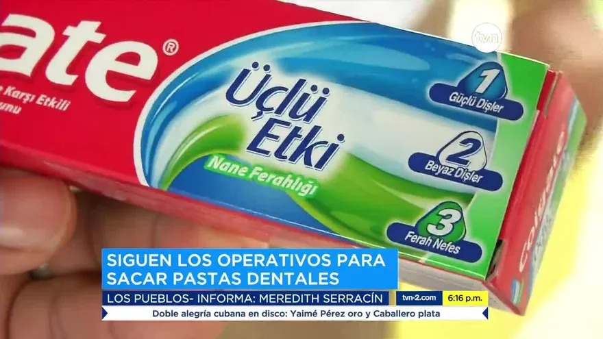 Siguen los operativos para sacar pastas dentales sin registro