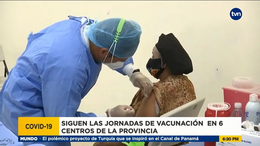 Mas de 206 mil dosis de vacunas se han administrado en Chiriquí.