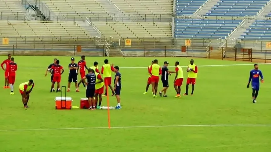 La Sele entrena en Miami