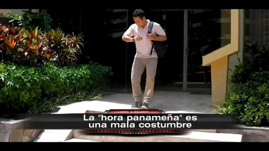 La impuntualidad del panameño