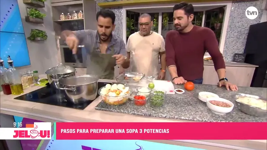 Receta: Sopa tres potencias