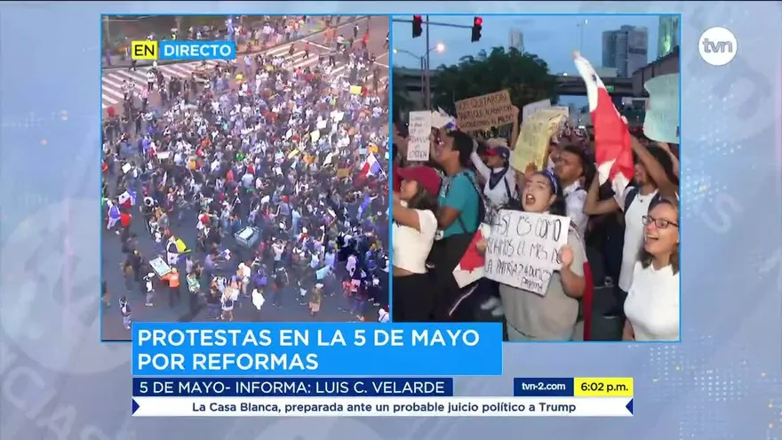 Cuarto día de protesta en los predios de la Asamblea