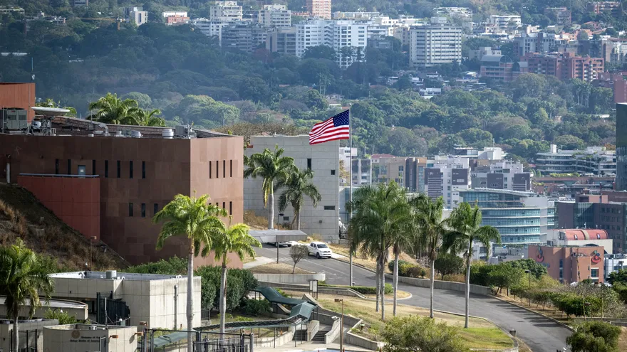 Embajada de los Estados Unidos en Caracas, Venezuela.