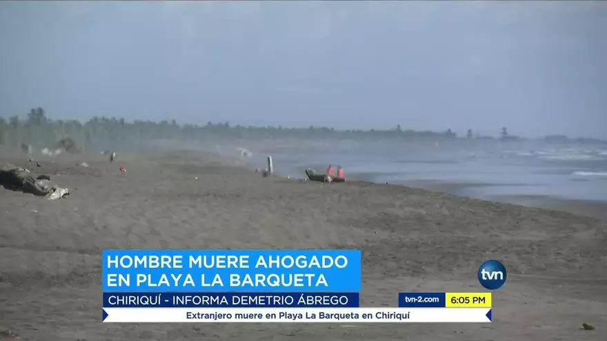 Hombre muere ahogado en Playa La Barqueta