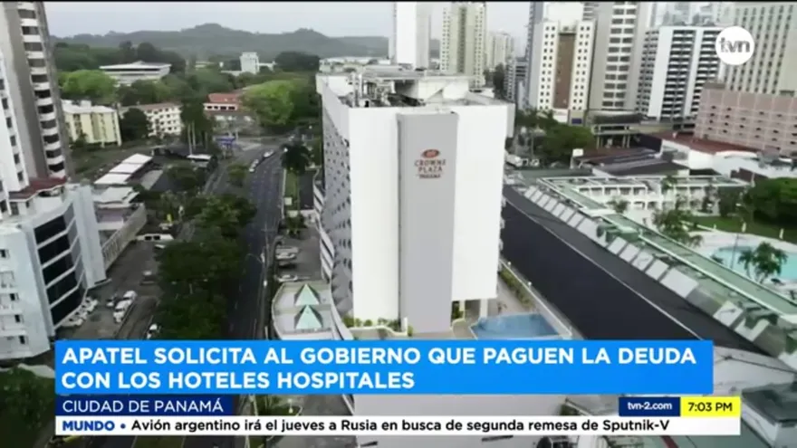Deuda a los hoteles hospitales supera los 8 millones de dólares