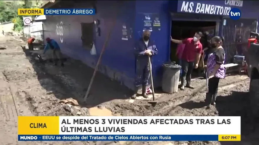 Lluvias provocan crecida de ríos y quebradas en Chiriquí