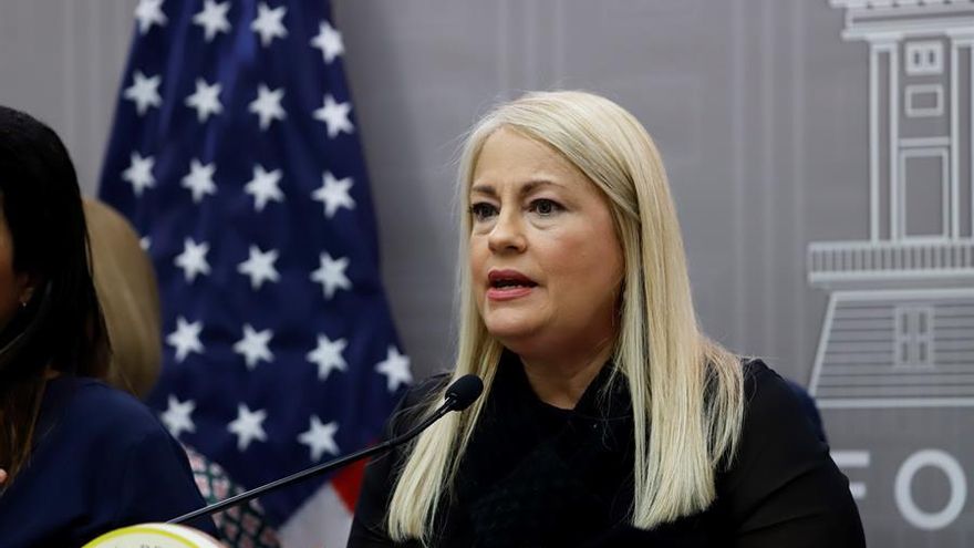 La gobernadora de Puerto Rico, Wanda Vázquez Garced.