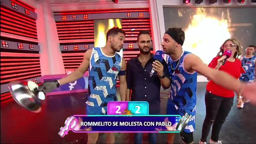 ¡Rommelito se molesta con los guerreros y viceversa! Todo esto en Ping Pong Musical. ¡Míralo completo!