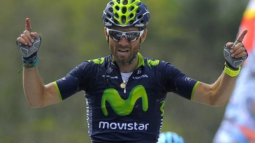 Valverde se motiva en el Giro con el recuerdo de Indurain y Contador