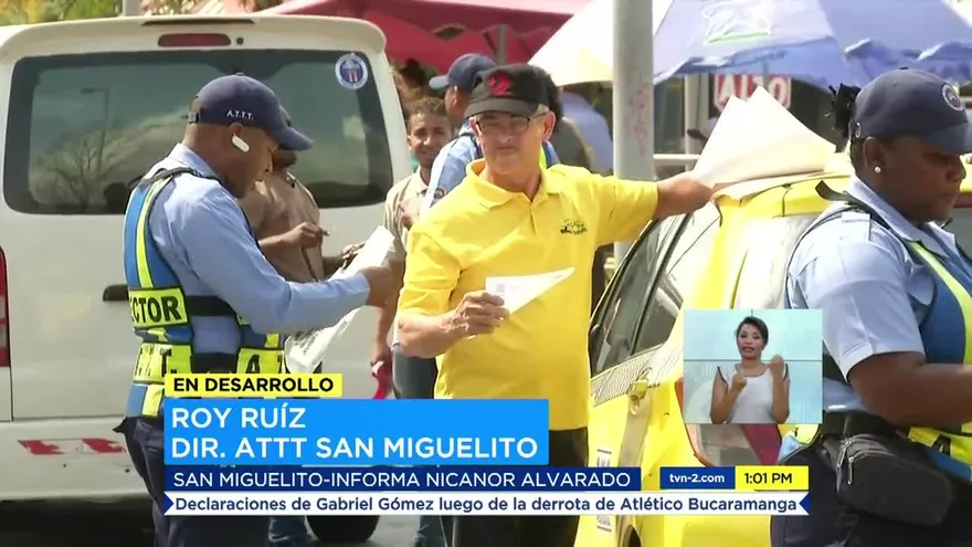 Realizan operativo sorpresa en Los Andes