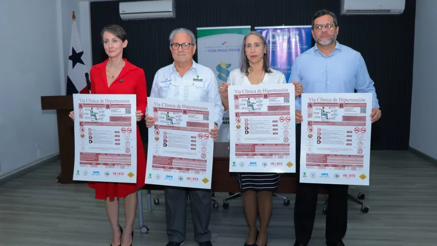 Panamá lanza junto a la OPS la Vía Clínica de Hipertensión para reforzar el control de enfermedades cardiovasculares.