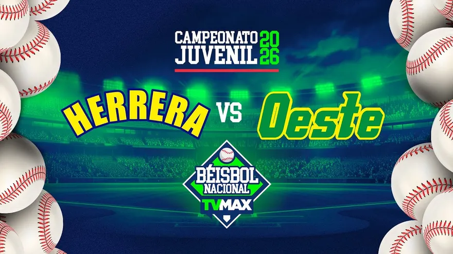 HERRERA VS PMÁ. OESTE | ⚾ BÉISBOL JUVENIL  2026 | #FullBeis | EN VIVO