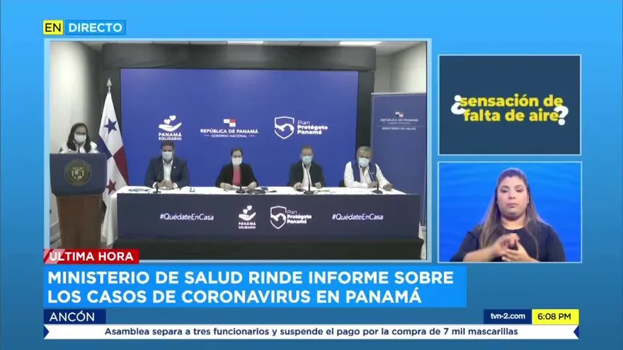 COVID-19 en cifras:  167 fallecidos y 6,021 infectados en Panamá