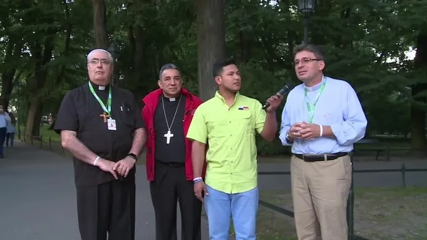 Panameños en la Jornada Mundial de la Juventud en Cracovia