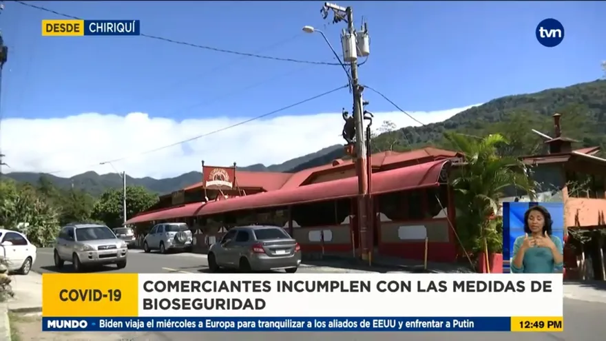 Comercios en Chiriquí son detectados incumpliendo medidas de bioseguridad