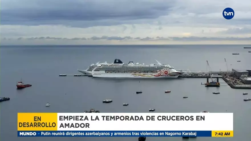 Llegan los primeros cruceros a la terminal de Amador