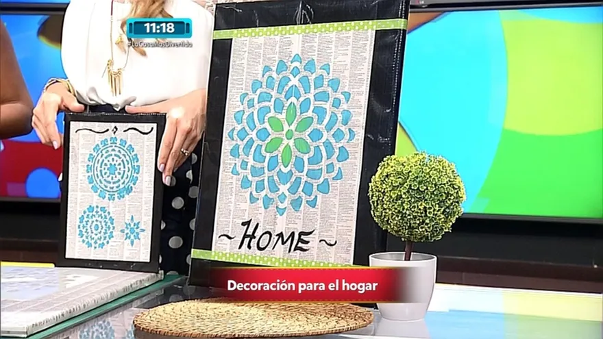 Decorar tu casa de una manera económica y diferente con adornos para la pared