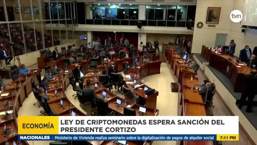 Proyecto de criptomonedas en la lista de pendientes del presidente Cortizo
