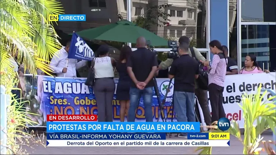 Residentes de Pacora se quejan en el Idaan por falta de agua