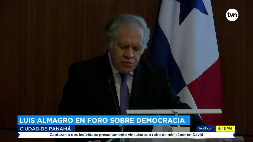 Secretario de la OEA visita Panamá y se reúne con empresarios