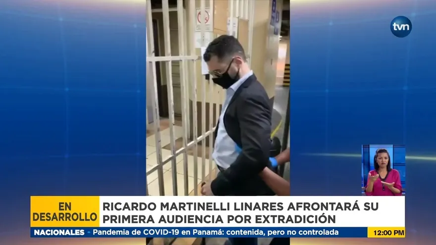 Inicia audiencia de extradición contra Ricardo Alberto Martinelli