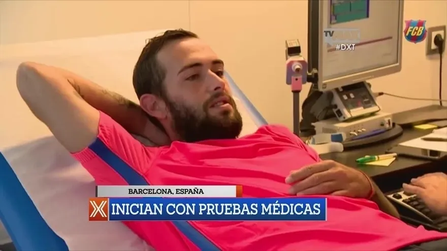 Barcelona inició pretemporada con pruebas médicas a sus jugadores