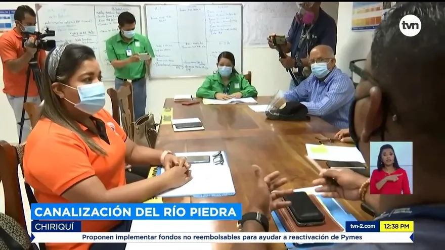 Buscan solución para canalización del río Piedra en Chiriquí