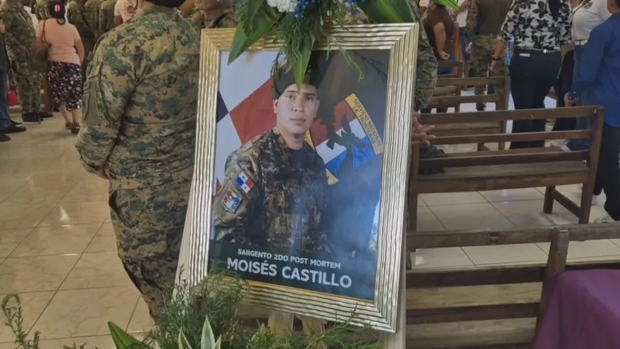 Moisés Castillo, el sargento del Senafront que murió en un accidente de tránsito en la vía Interamericana