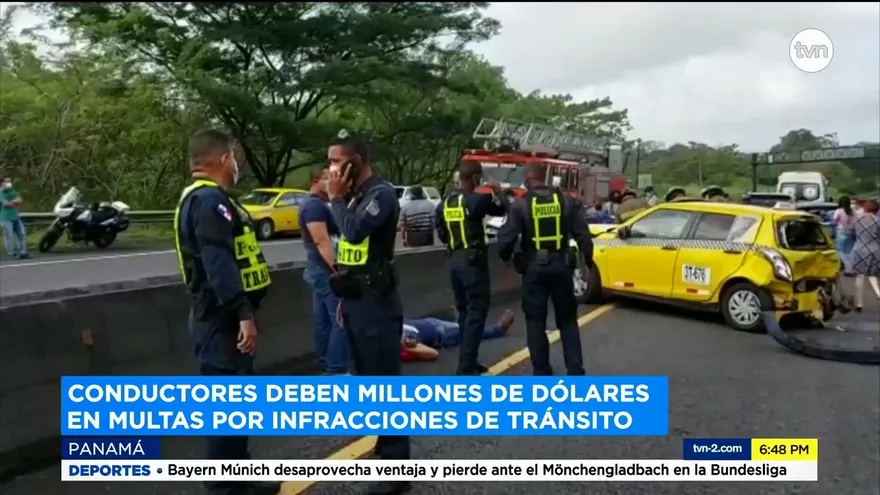 Menos accidentes de tránsito 2020