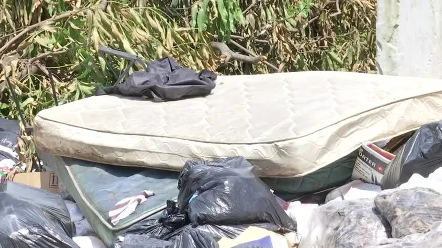 Basura acumulada en El Chorrillito, Juan Díaz
