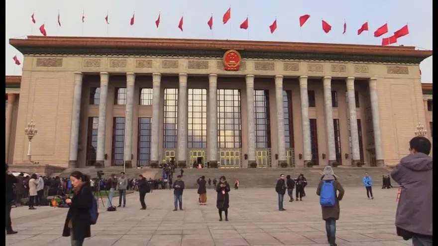 La coreografía comunista da color a la Asamblea Nacional Popular China
