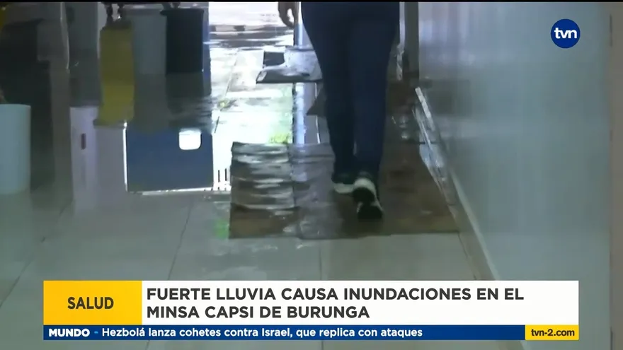 Minsa Capsi de Burunga se inunda