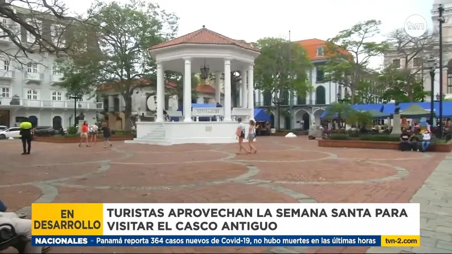 Aumenta el movimiento de turistas en el Casco Antiguo