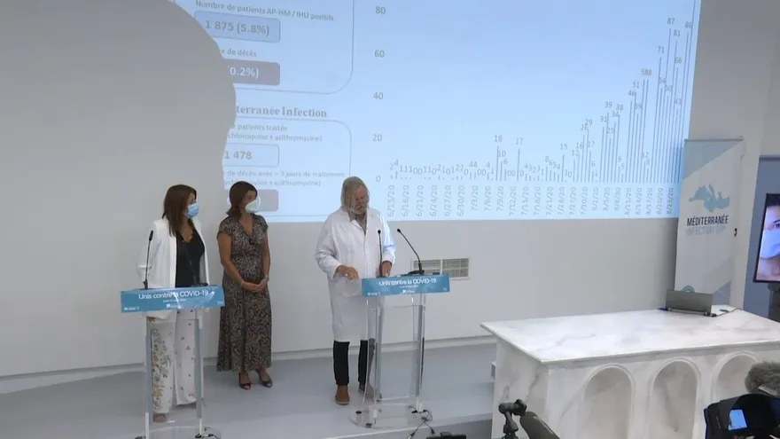 Denuncian en Francia a científico defensor de la hidroxicloroquina