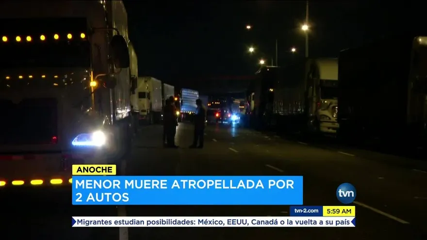 Joven muere atropellada en autopista Arraiján-La Chorrera