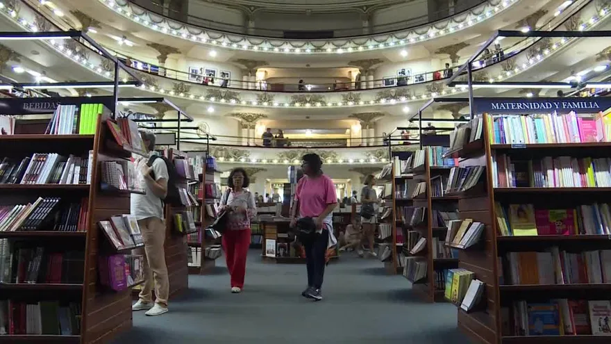 Majestuosa librería de Buenos Aires elegida más bella del mundo