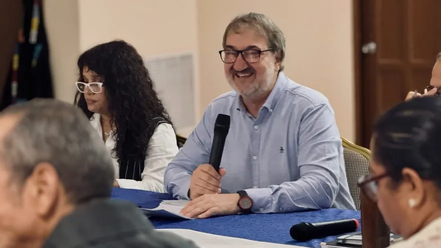 Dr. Marcelo Di Stefano, secretario de Fortalecimiento y Organización Sindical de la Confederación de Trabajadores y Trabajadoras de las Américas (CSA).